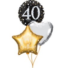 Bunch of balloons '40 years'